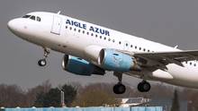 Eine Maschine der Pleite-Airline Aigle Azur