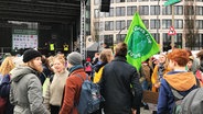 Teilnehmer der Fridays-for-Future-Bewegung in Hamburg. © NDR Foto: Mayss Shehawi