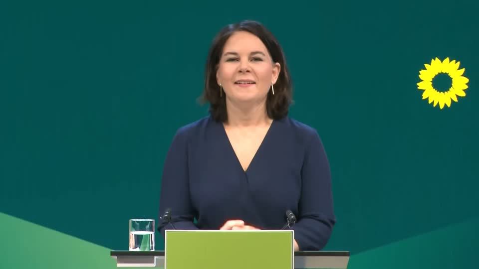 Bundestagswahlkampf: "Ich trete an für Erneuerung": Annalena Baerbock soll Kanzlerkandidatur der Grünen übernehmen