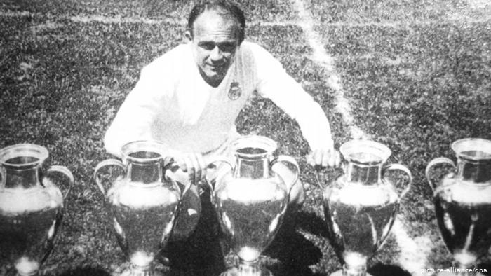 Stürmer-Star Alfredo di Stefano Real Madrid 1961