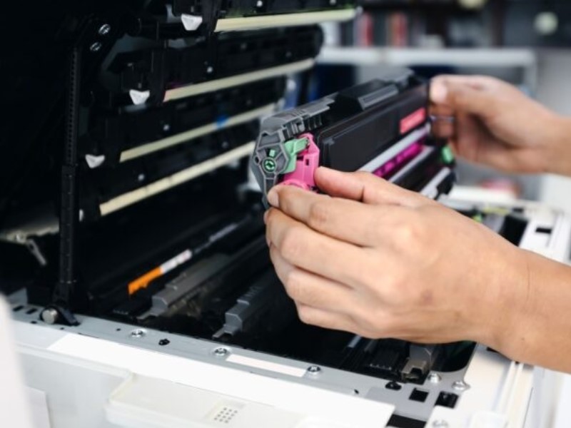 Toner für den Drucker für bestimmten Druckermodellreihe